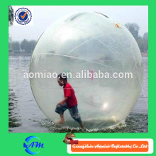 Clear inflatable ball, kids toy expandable ball for fun